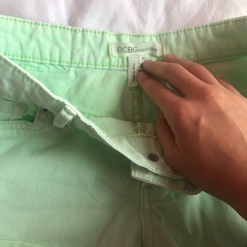 Bcbgeneration Mint Green Shorts - image 3